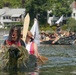 Soldiers help Native Americans finish canoe journey