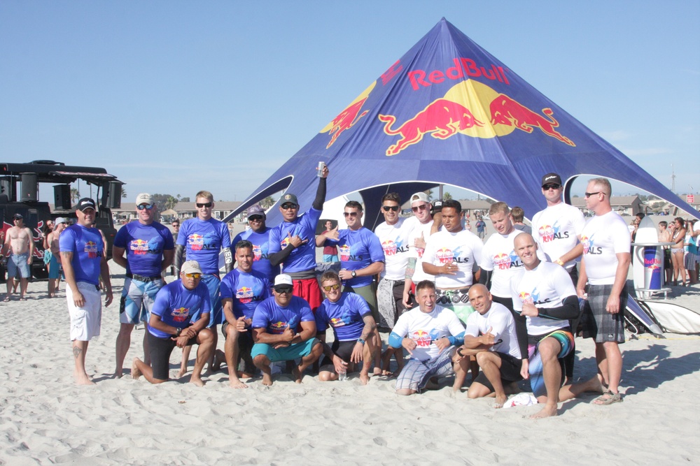 East vs. West at Redbull Rivals Surf Competition
