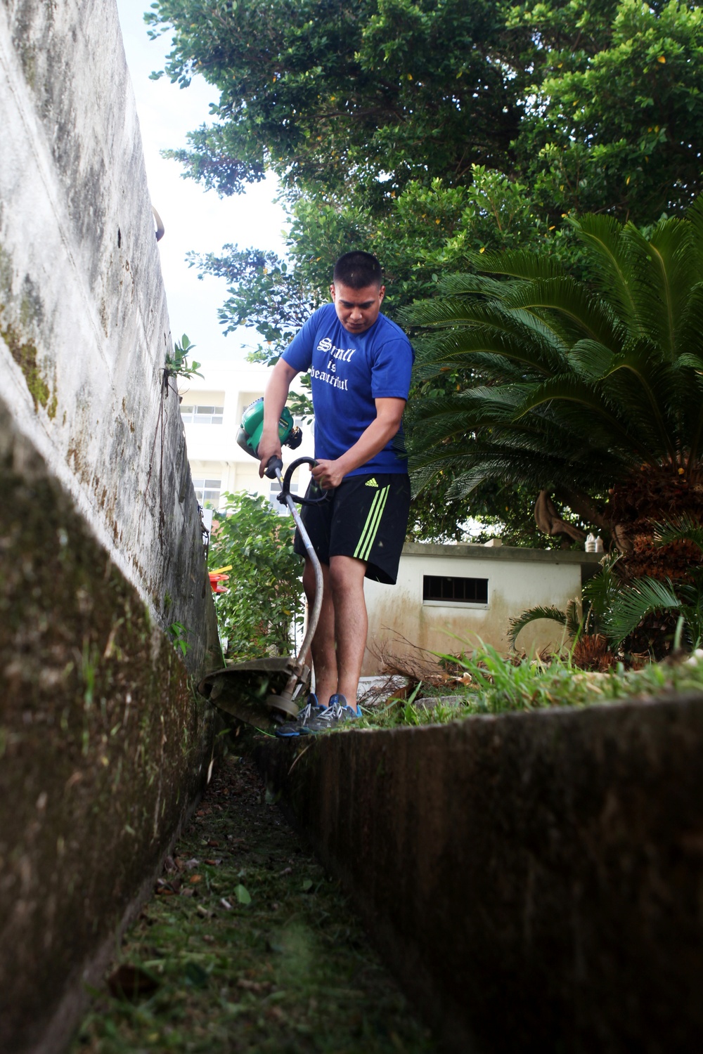 Service members, civilians revitalize forgotten international cemetery