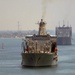 USNS Big Horn, USNS Robert E. Peary transit Suez Canal