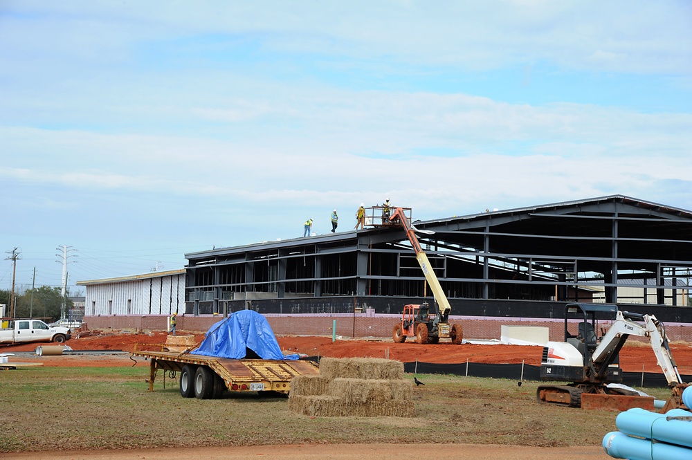 Training Support Center facility construction