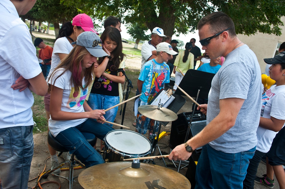 Vector rocks summer camp for kids