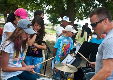 Vector rocks summer camp for kids