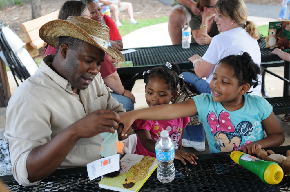 Local soldier, kids enjoy 'Family Day'