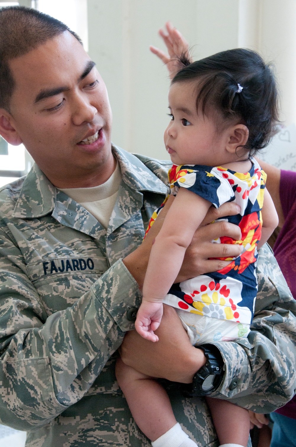 Returning home after deployment to Bagram Air Field