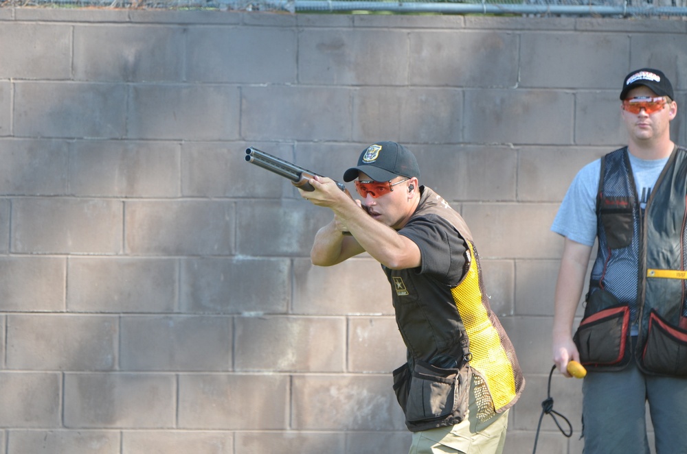 USAMU soldier, Sgt. Vincent Hancock is a two-time Olympic Gold medalist in Skeet shooting