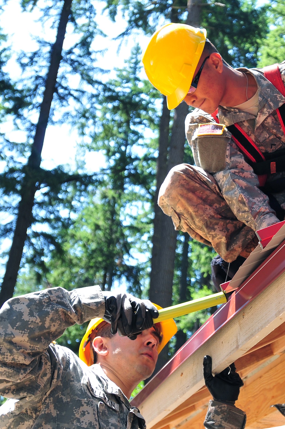 National Guard Engineers rebuild outdoor recreation park