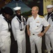 Reception onboard USS George Washington