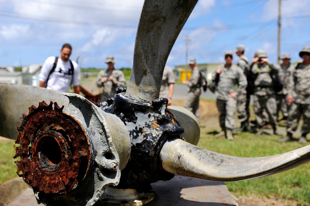 18th Wing History Office gives airmen glimpse into World War II history