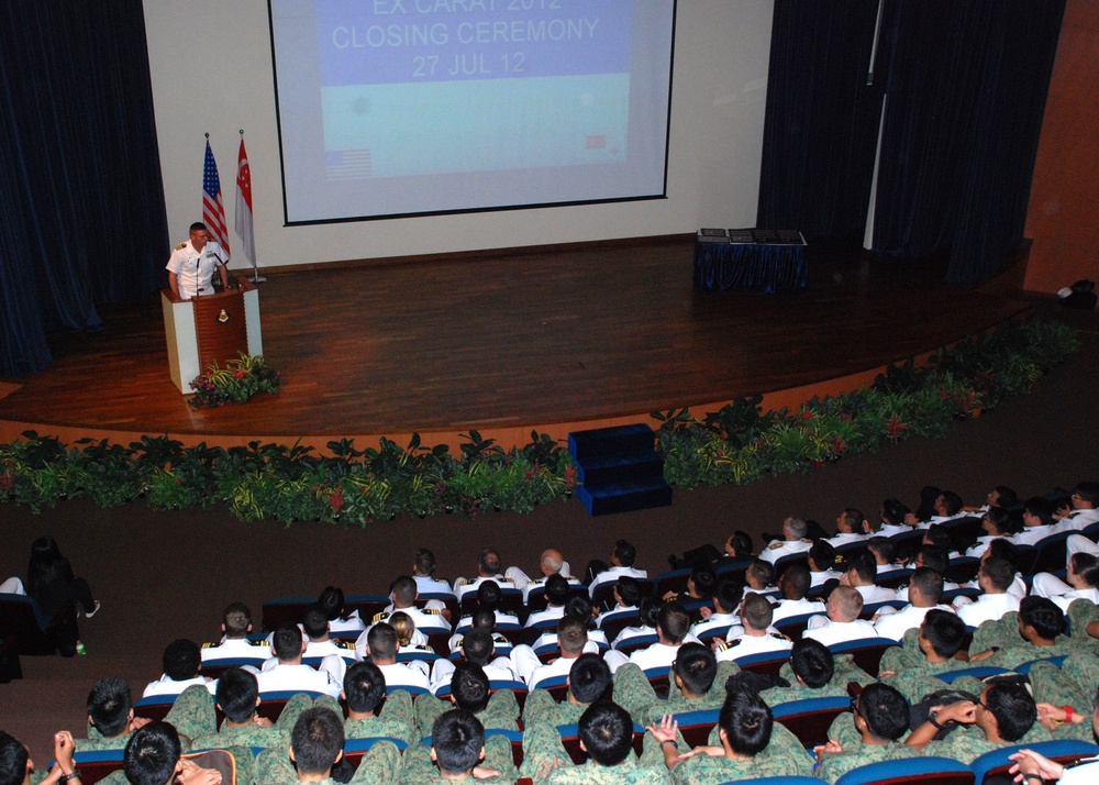 Closing ceremony for CARAT 2012