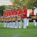 Sunset parade at Marine Corps War Memorial