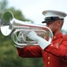 Sunset parade at Marine Corps War Memorial