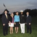 Sunset parade at Marine Corps War Memorial