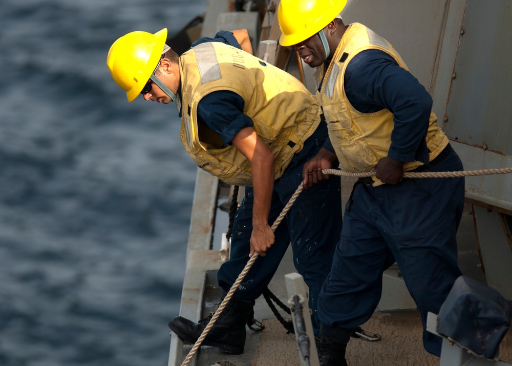 USS James E. Williams activity