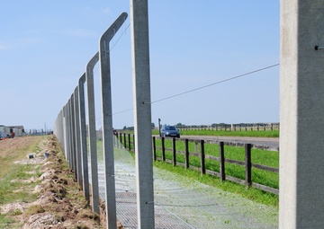 Construction work starts off base for taxiway extension