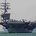 USS Dwight D. Eisenhower transits Suez Canal