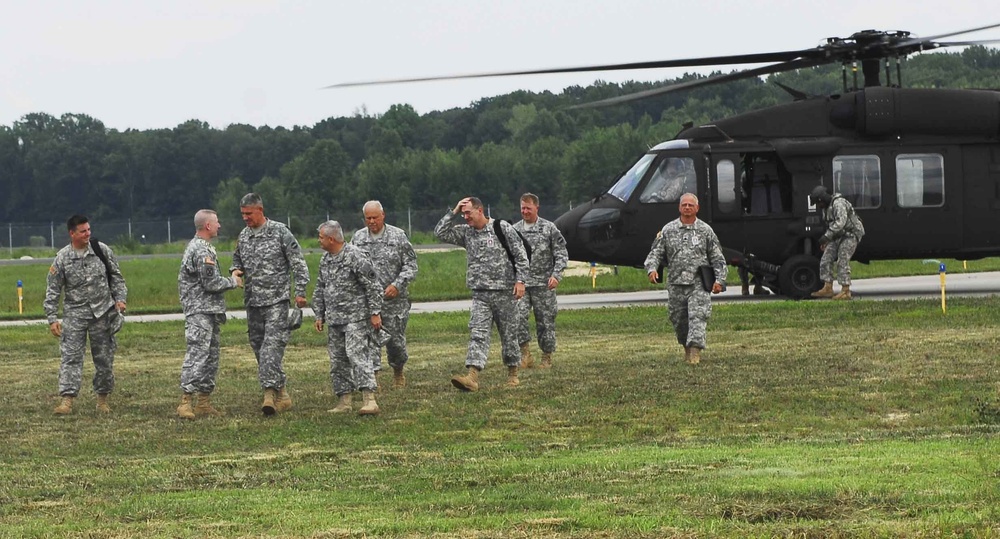 Gen. Rodriguez visits Indiana training