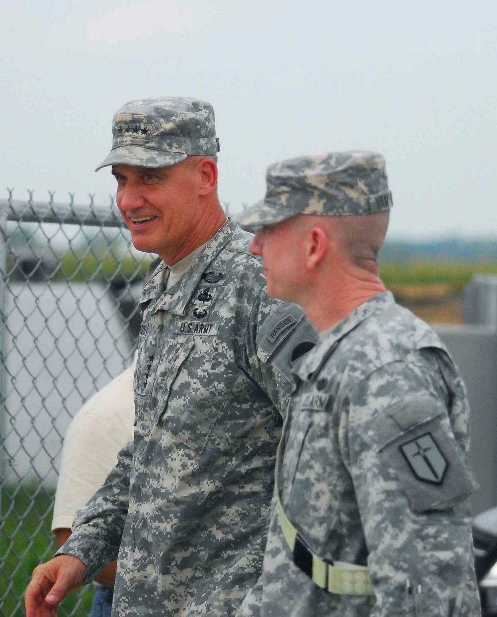 Gen. Rodriguez visits Indiana training