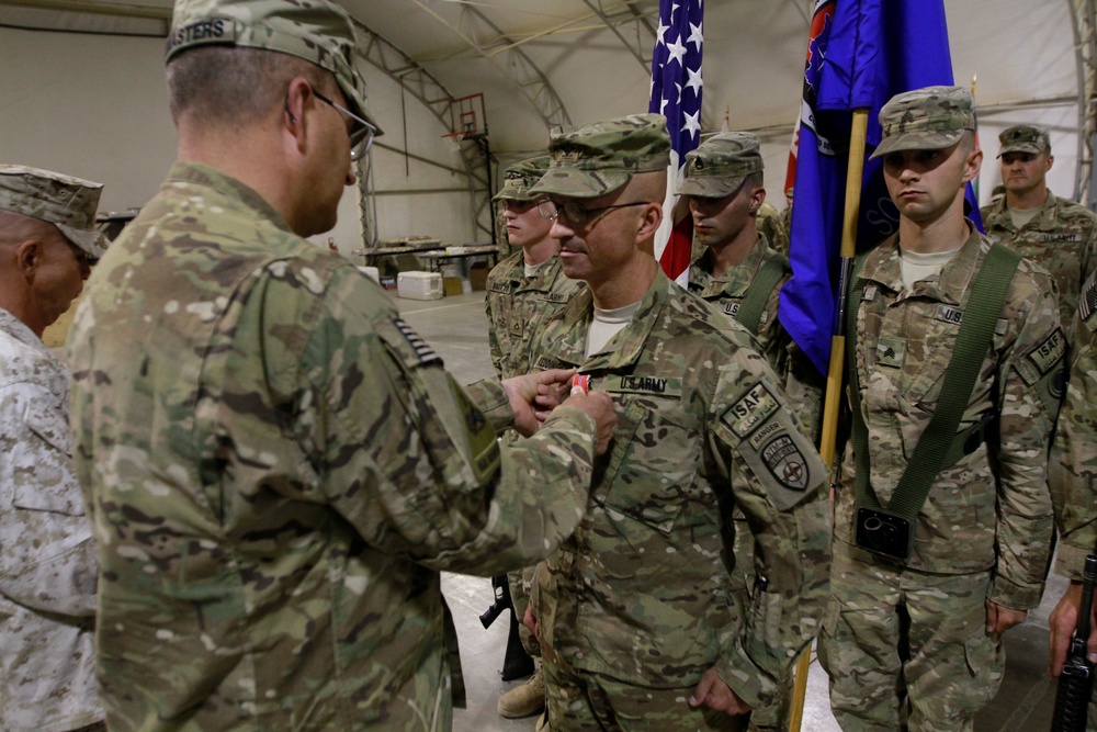 Change of command ceremony