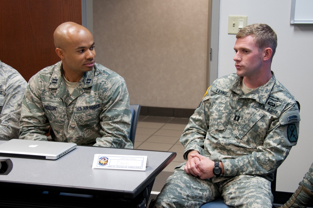 Army Captains join AF counterparts at SOS