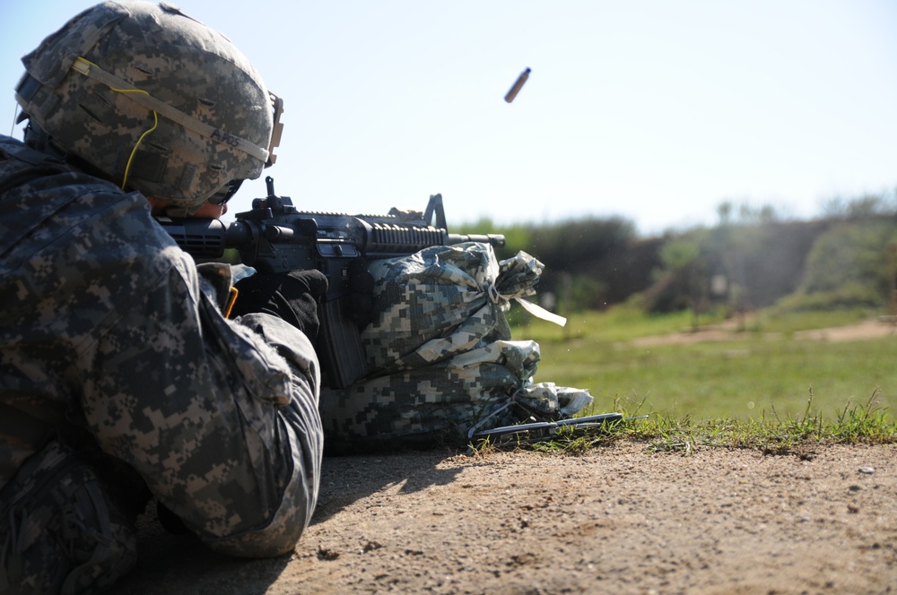Old Guard soldiers experience combat-like stressors at Best Warrior Competition