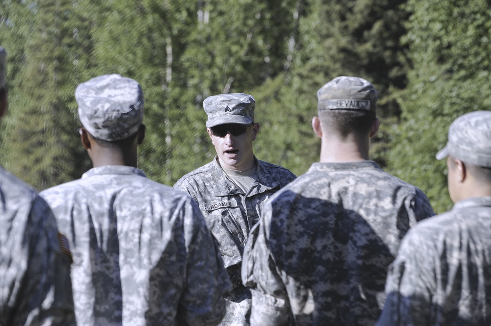 4th Quartermaster Detachment (Airborne) Land Navigation Training