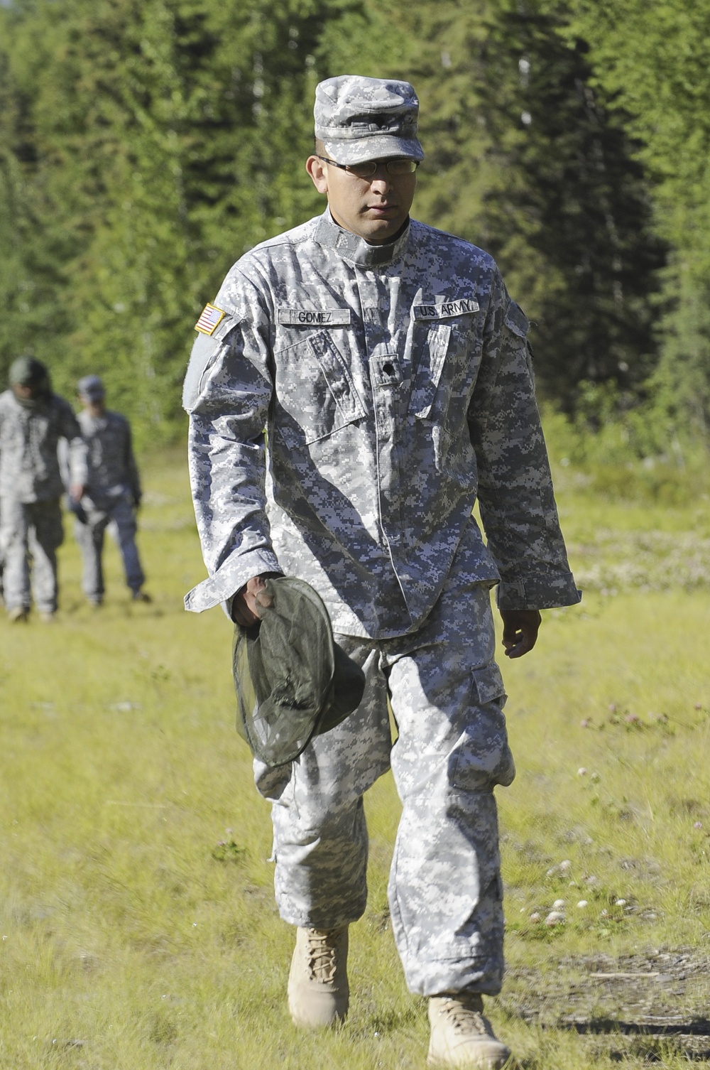 4th Quartermaster Detachment (Airborne) Land Navigation Training