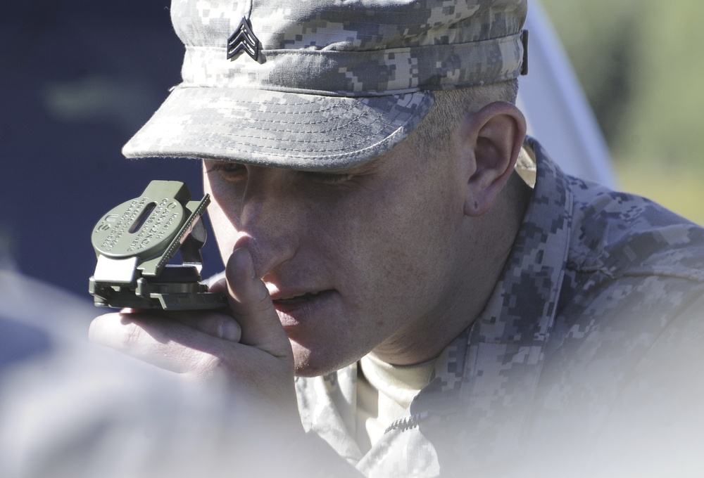 4th Quartermaster Detachment (Airborne) Land Navigation Training