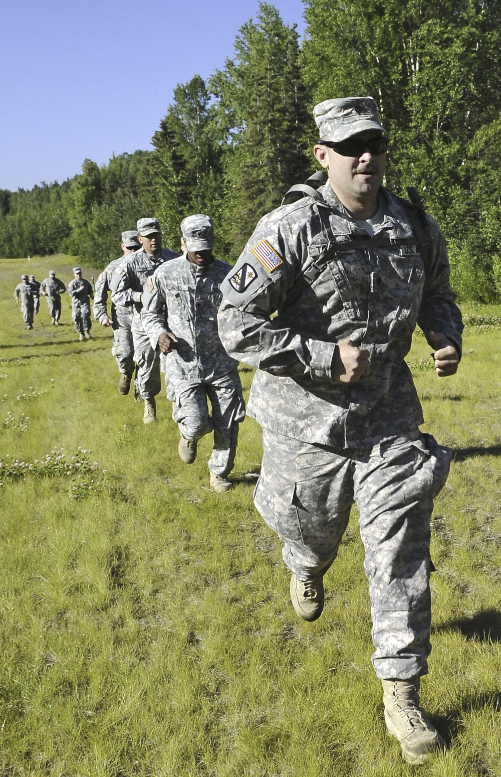 4th Quartermaster Detachment (Airborne) Land Navigation Training