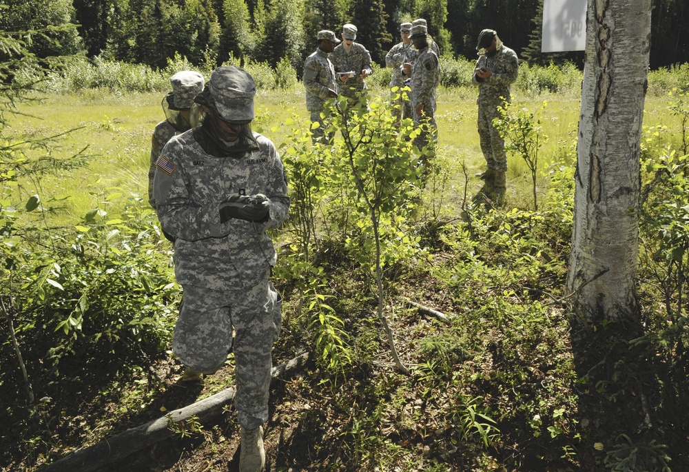 4th Quartermaster Detachment (Airborne) Land Navigation Training