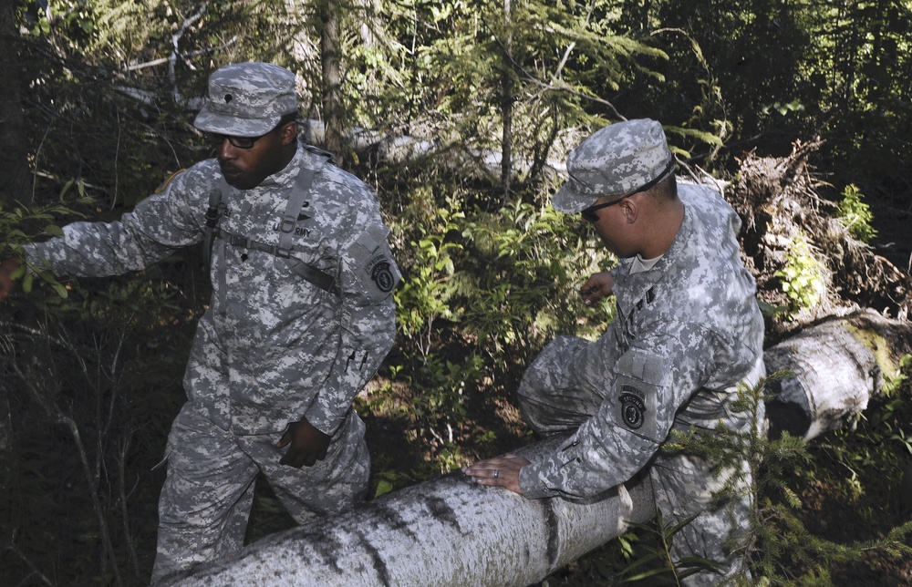 4th Quartermaster Detachment (Airborne) Land Navigation Training