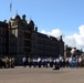 NAVEUR Band rehearses at Scottish Military Barracks