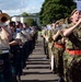NAVEUR Band rehearses at Scottish Military Barracks