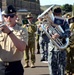 NAVEUR Band rehearses at Scottish Military Barracks