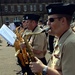 NAVEUR Band rehearses at Scottish Military Barracks