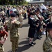 NAVEUR Band rehearses at Scottish Military Barracks