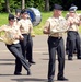 NAVEUR Band rehearses at Scottish Military Barracks