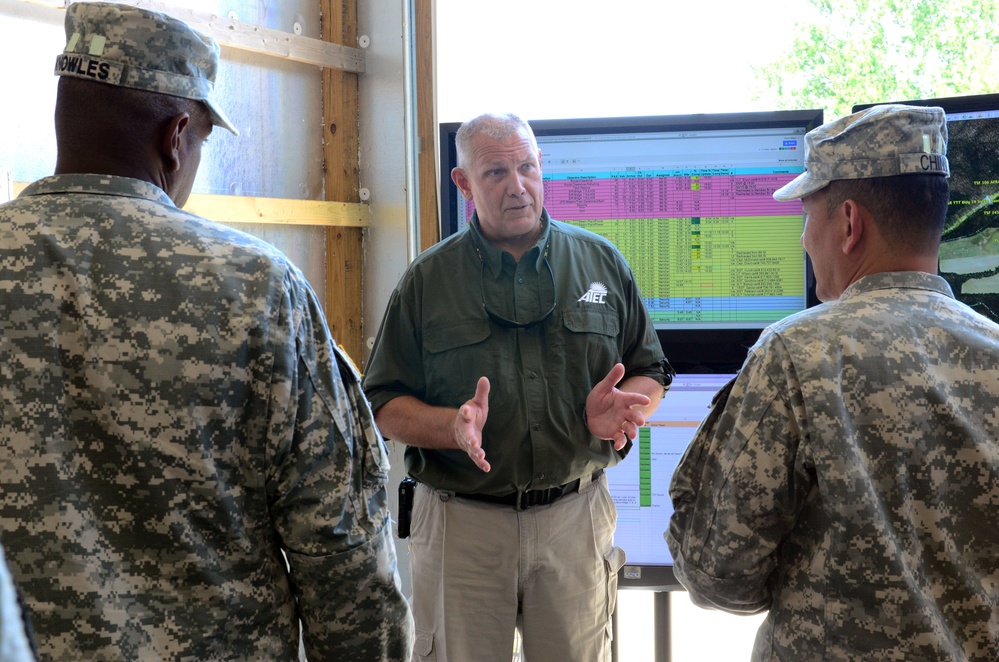Brig. Gen. Chinn visits Vibrant Response 13