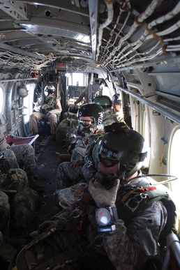 Special forces make leap of faith