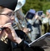 NAVEUR Band rehearses at Scottish Military Barracks