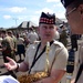 NAVEUR Band rehearses at Scottish Military Barracks