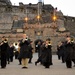 NAVEUR Band conducts second rehearsal outside Edinburgh castle