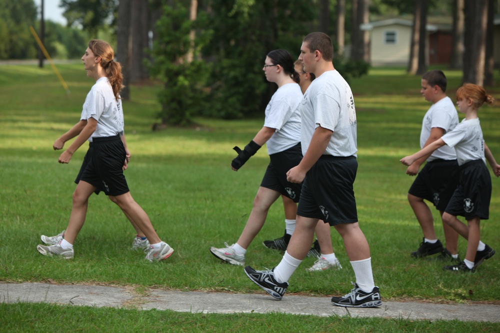 New River Young Marines program visits Florida