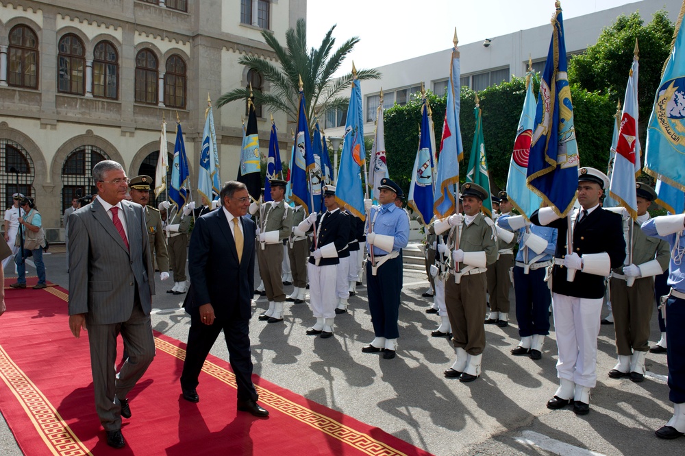 Secretary of Defense Panetta's 5-day trip