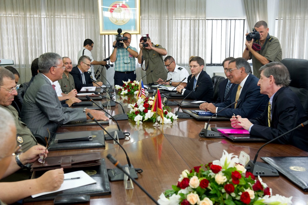 Secretary of Defense Panetta's 5-day trip