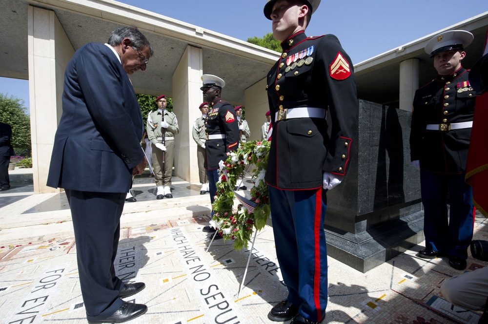 Secretary of Defense Panetta's 5-day trip