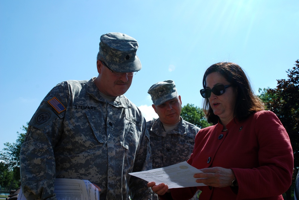 Army's Top Installation Manager Visits New York Army National Guard Facilities