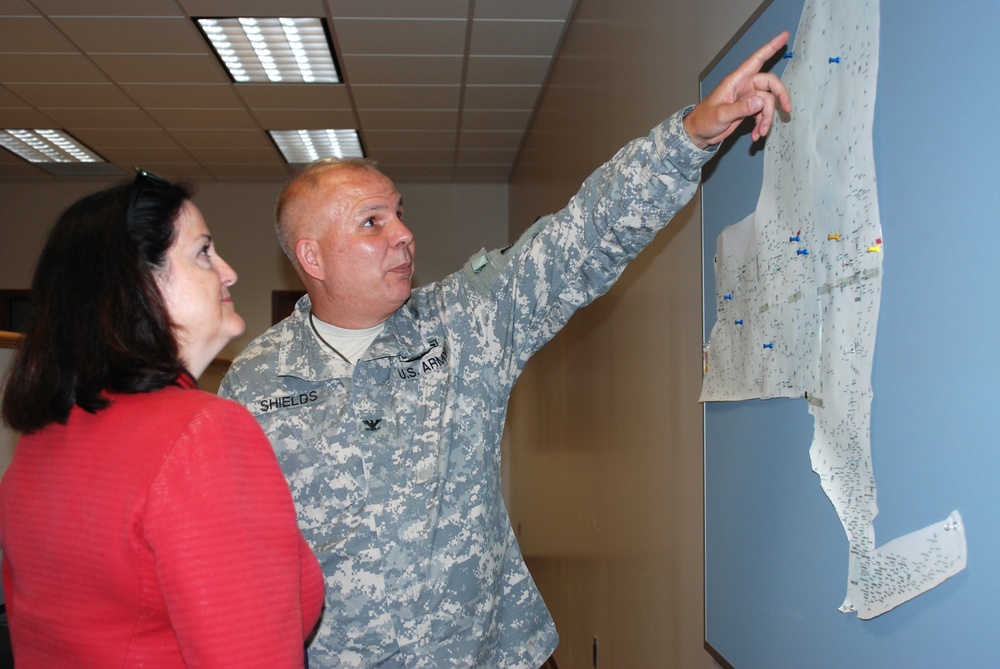 Army's Top Installation Manager Visits New York Army National Guard Facilities