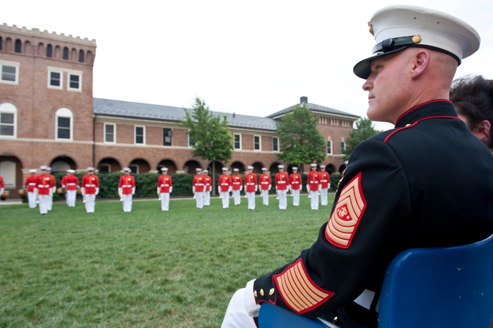 Retirement ceremony