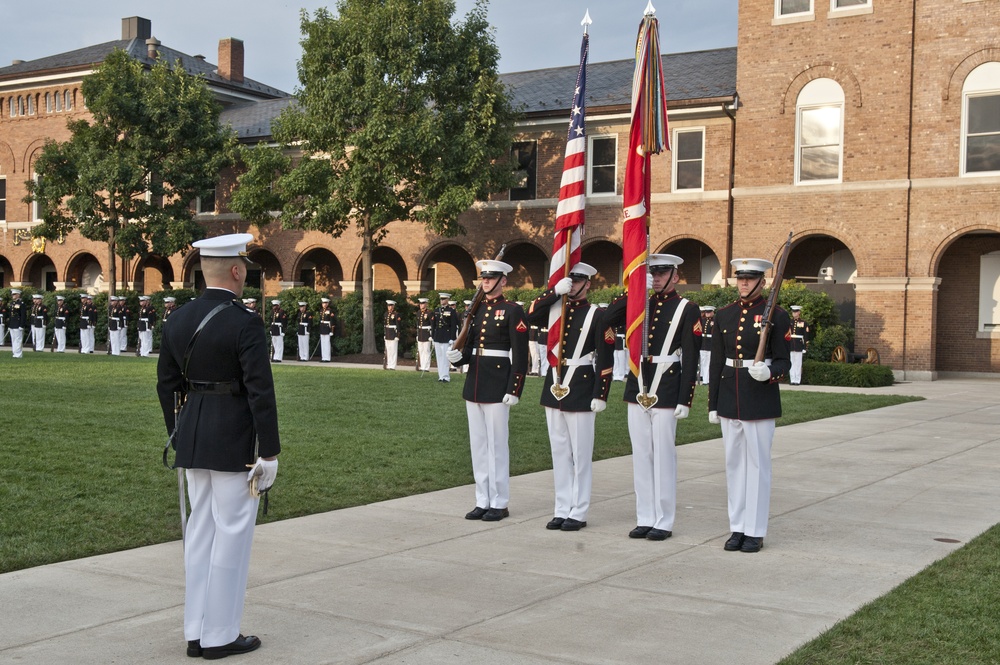 Retirement ceremony